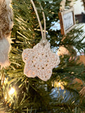 Crochet Christmas Ornaments, Christmas Ornaments Crochet, Farmhouse Christmas,  Rustic Christmas Ornaments, Boho Christmas Ornaments,