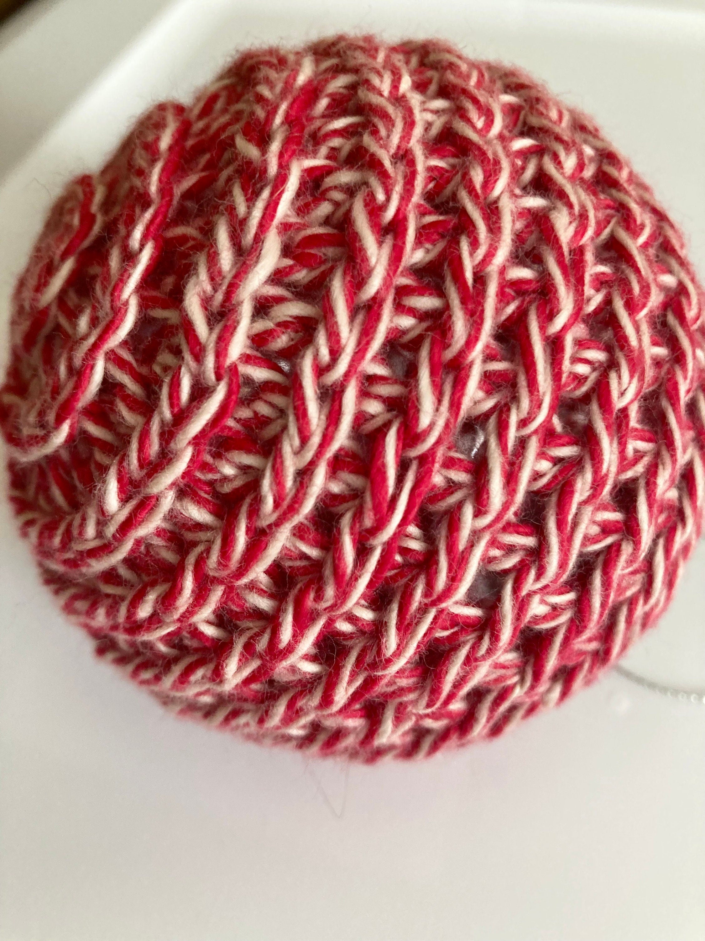 Handmade Christmas Ornament, Crocheted Christmas Ornaments, Christmas Ornament Gift, Handmade Ornament, Spiral Ball Ornament, Christmas Gift