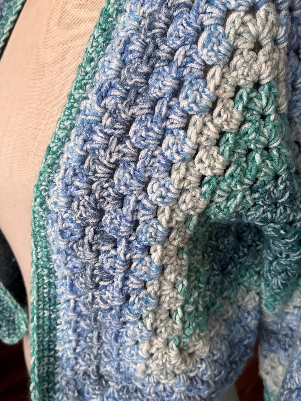Handmade Cardigan, Crochet Sweater