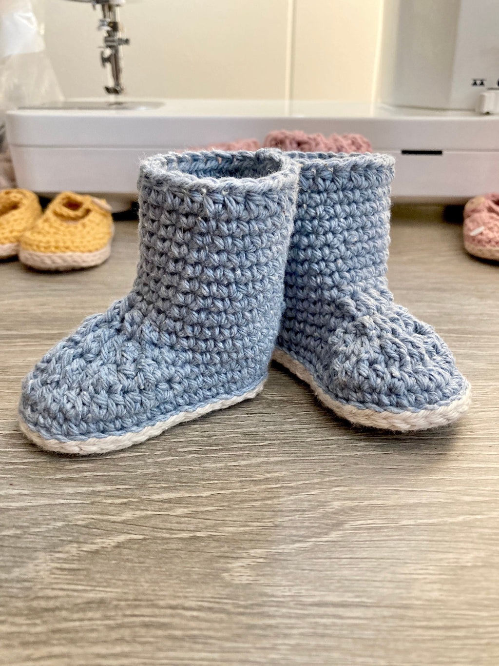 Crocheted Baby Booties: Warm Winter Baby Shoes
