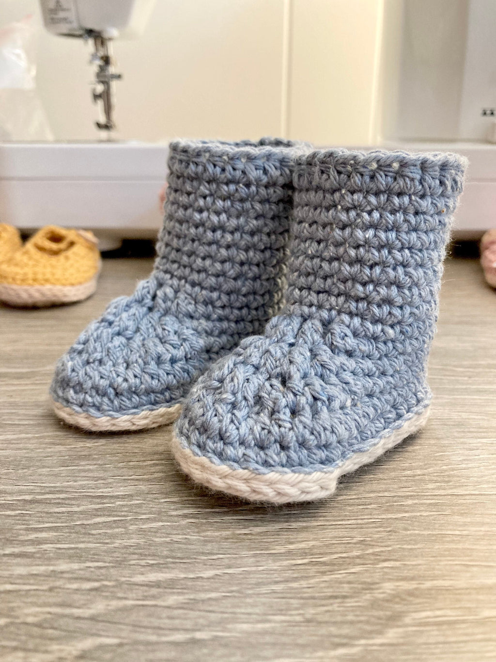 Crocheted Baby Booties: Warm Winter Baby Shoes