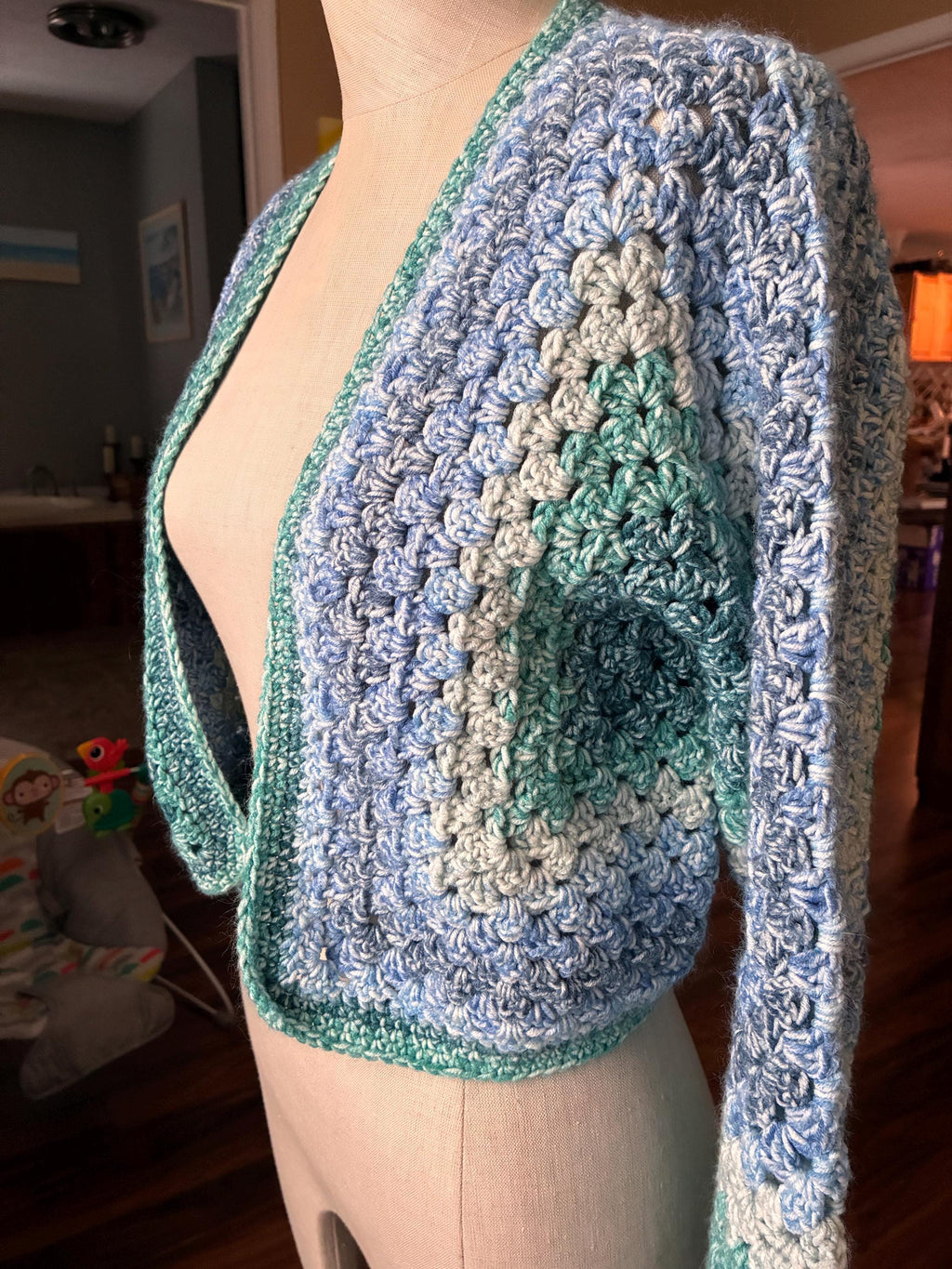 Handmade Cardigan, Crochet Sweater