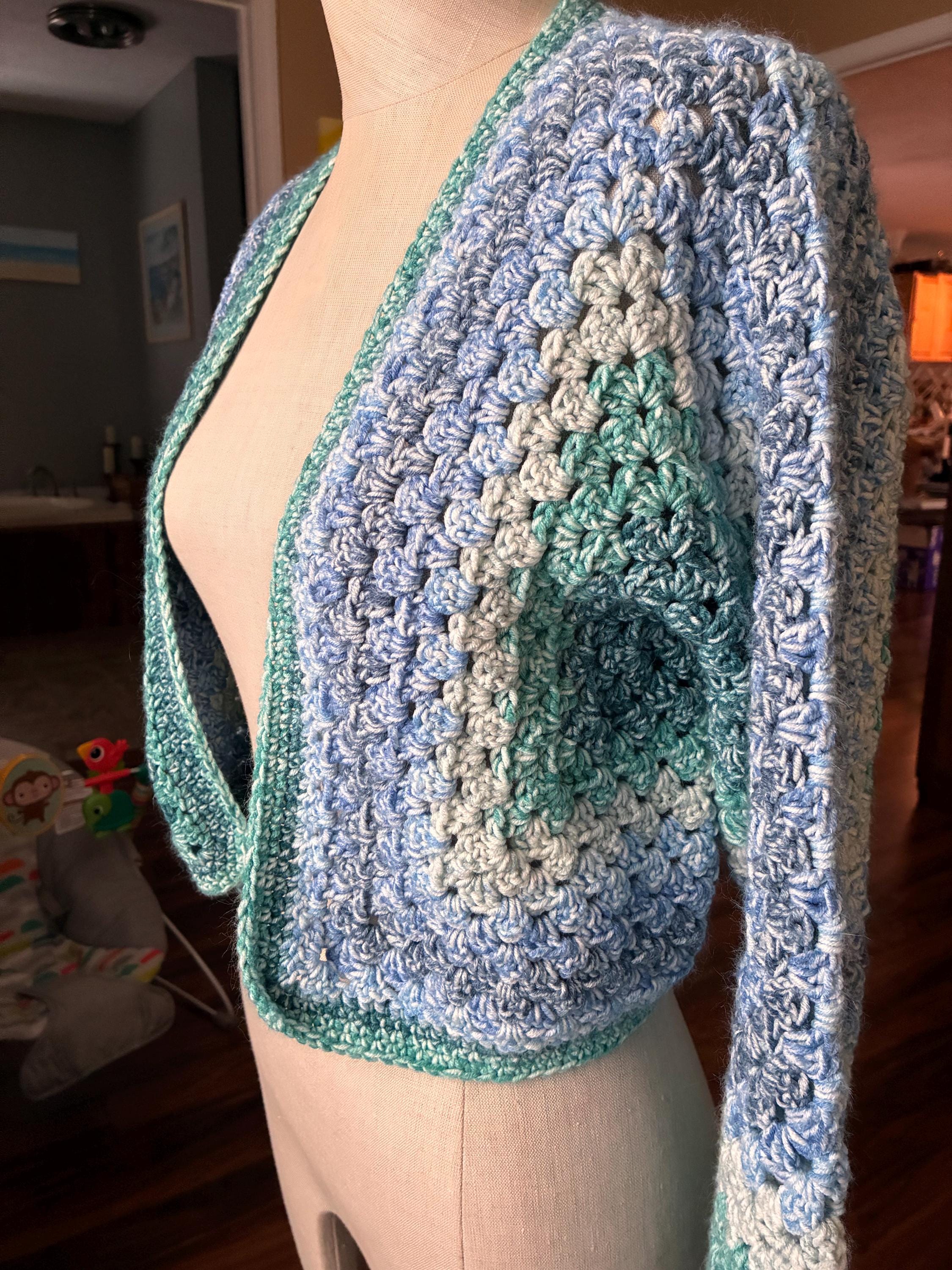 Handmade Cardigan, Crochet Sweater