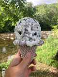 Crochet Ice Cream Cone Toy, Kids Summer Gift