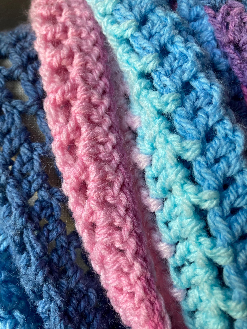 Mermaid Colorway Shawl: Winter Reading Wrap