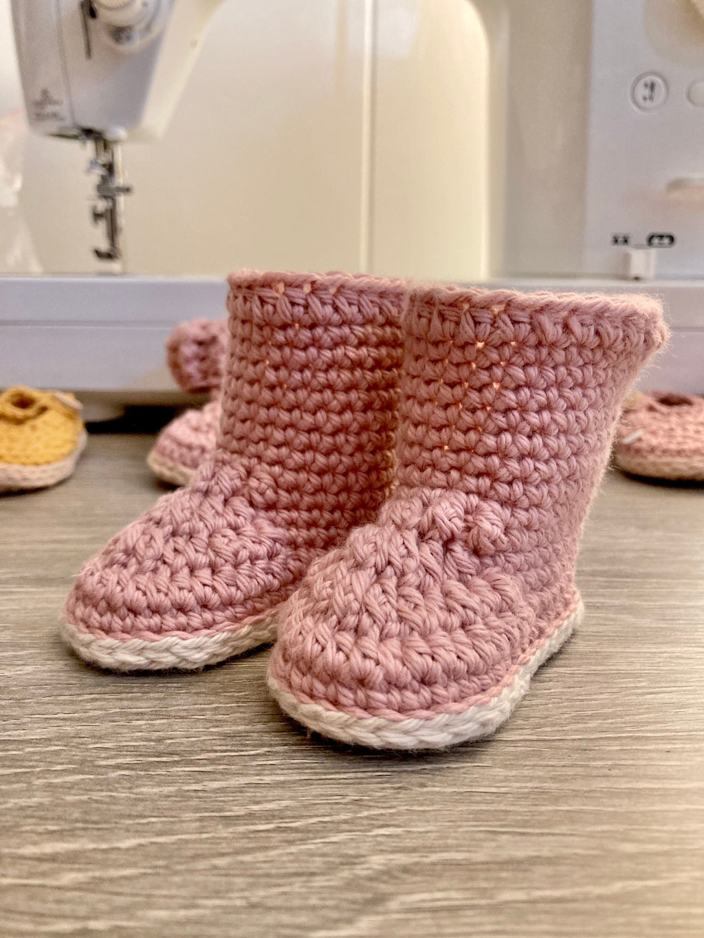 Crocheted Baby Booties: Warm Winter Baby Shoes