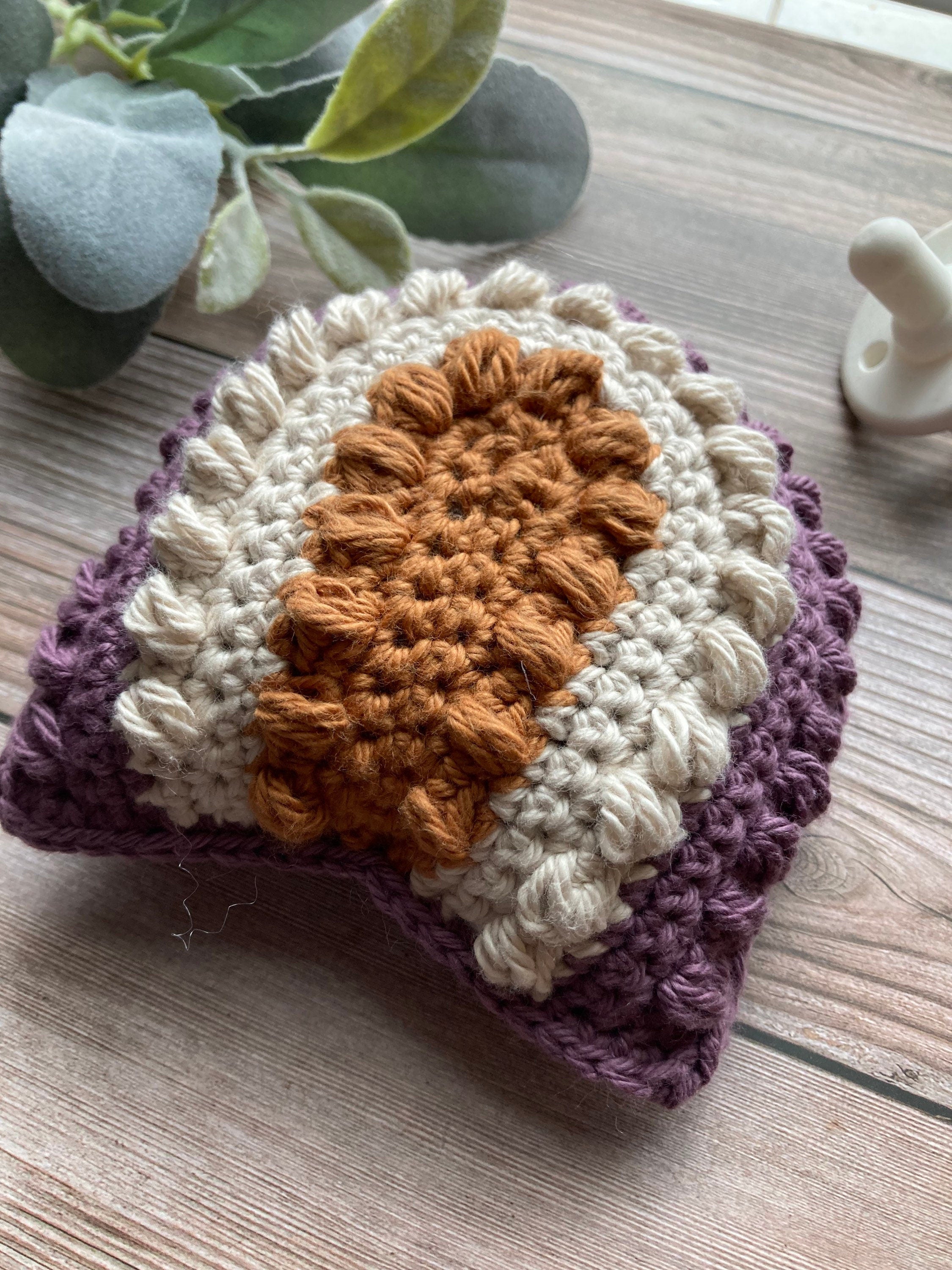 Crochet Rainbow Baby Rattle: Boho Nursery Toy