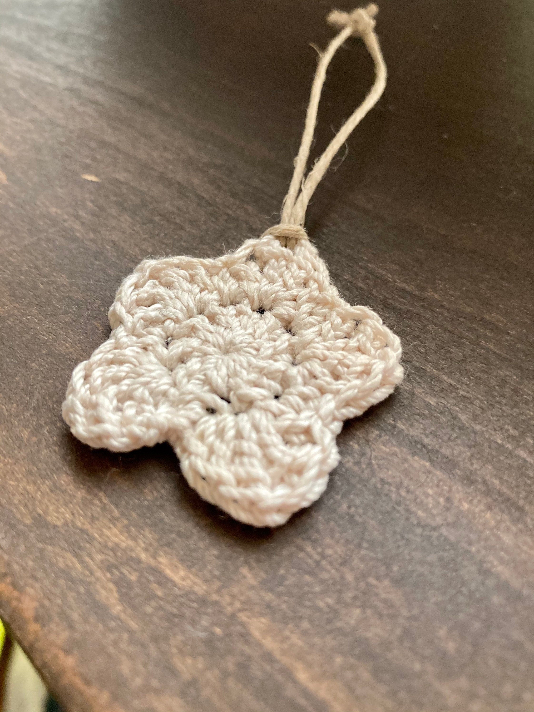 Crochet Christmas Ornaments, Christmas Ornaments Crochet, Farmhouse Christmas,  Rustic Christmas Ornaments, Boho Christmas Ornaments,