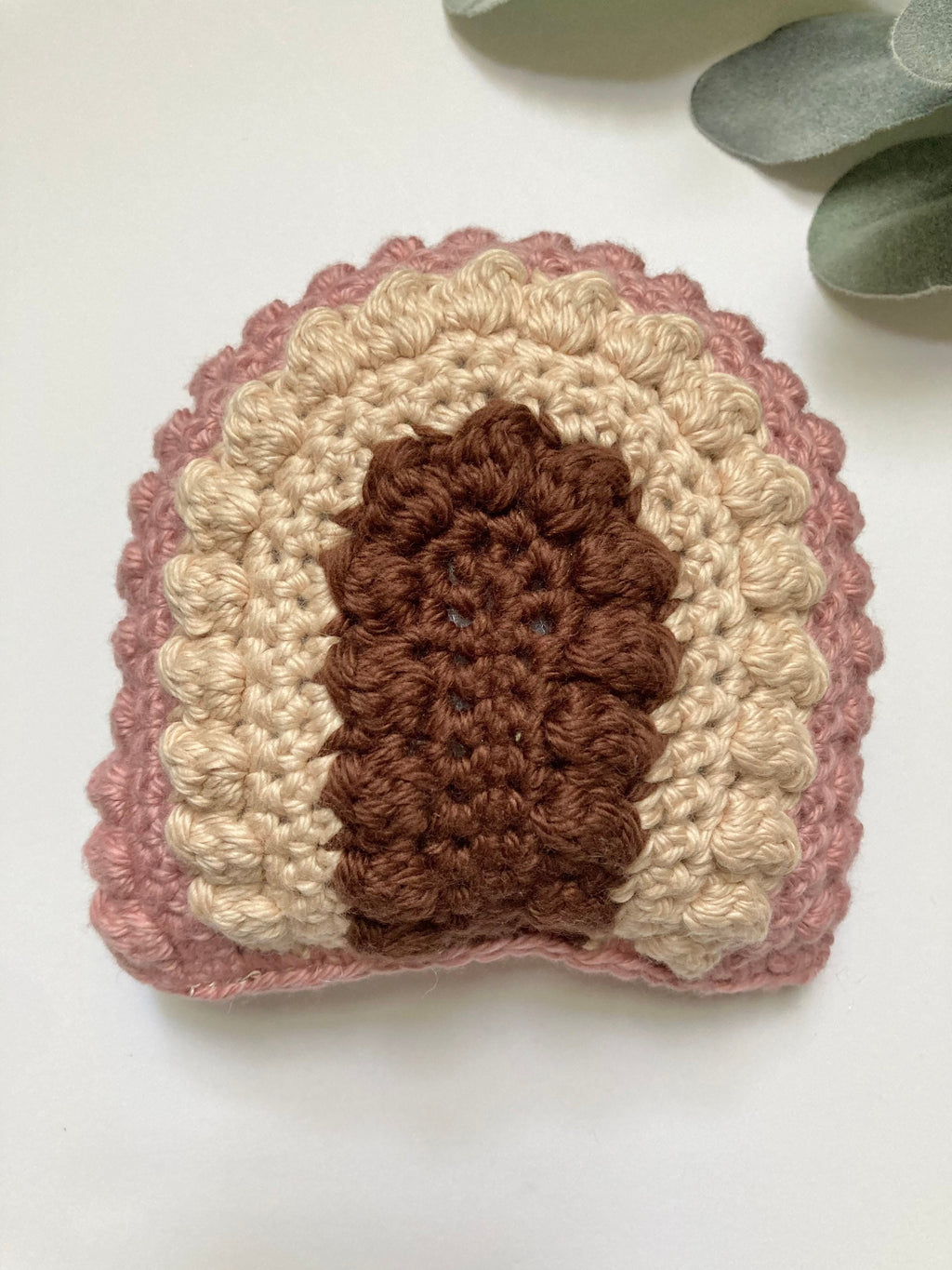 Crochet Rainbow Baby Rattle: Boho Nursery Toy, Expecting Mom Gift