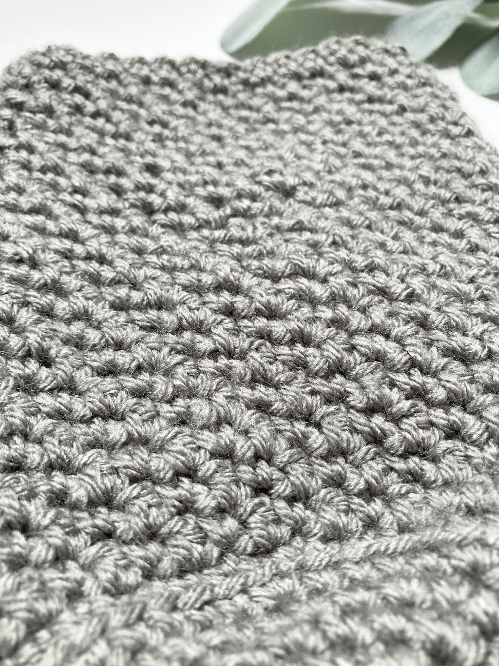 Gray Crochet Mason Jar Cozy: Boho Drink Sleeve