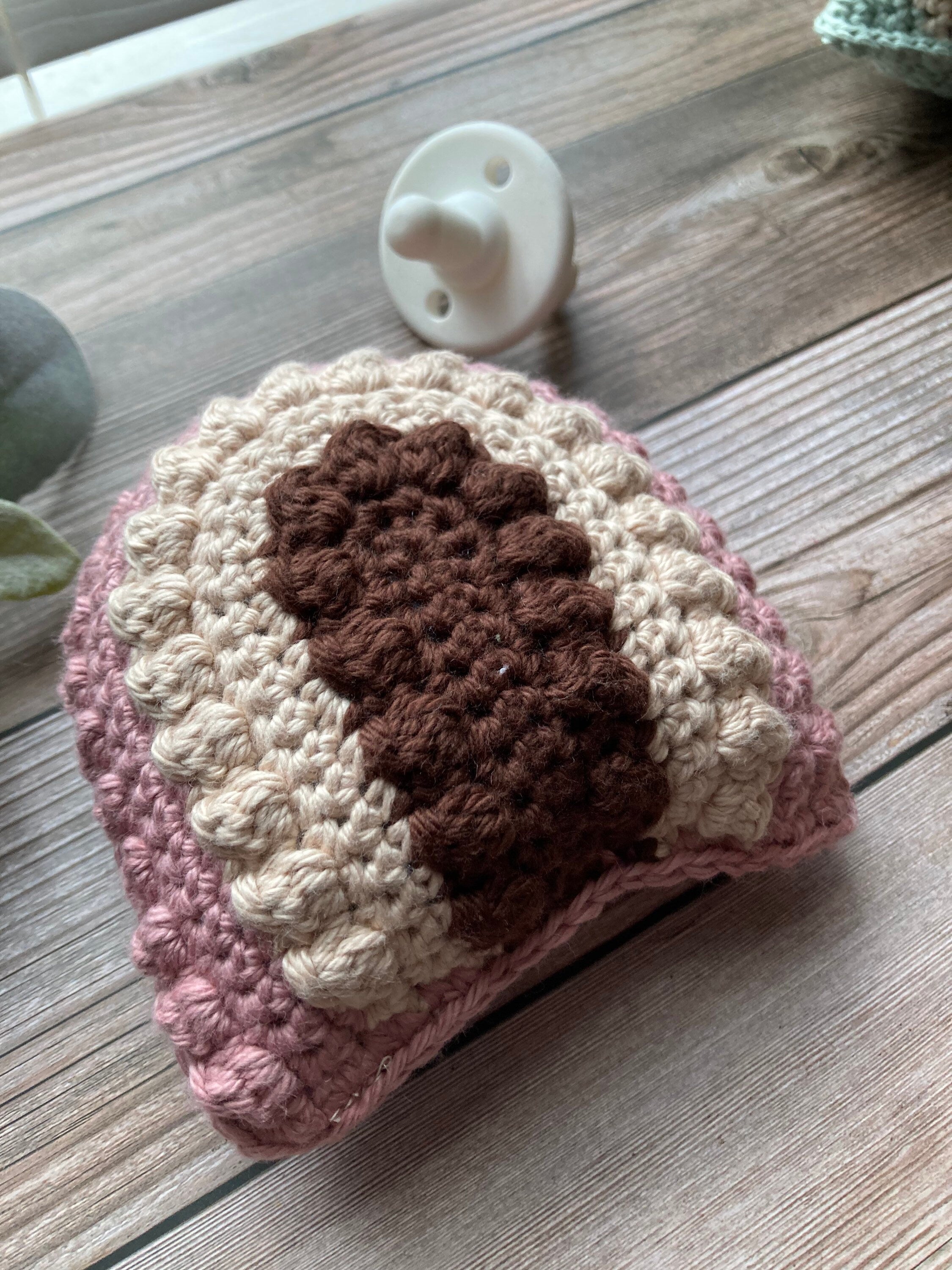 Crochet Rainbow Baby Rattle: Boho Nursery Toy, Expecting Mom Gift