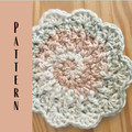 Primaveral Coaster Crochet Pattern