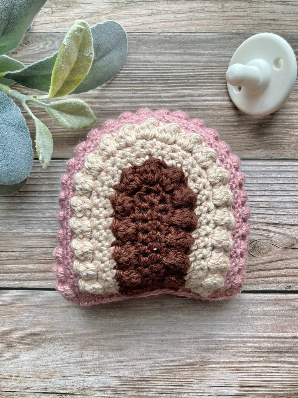 Crochet Rainbow Baby Rattle: Boho Nursery Toy, Expecting Mom Gift