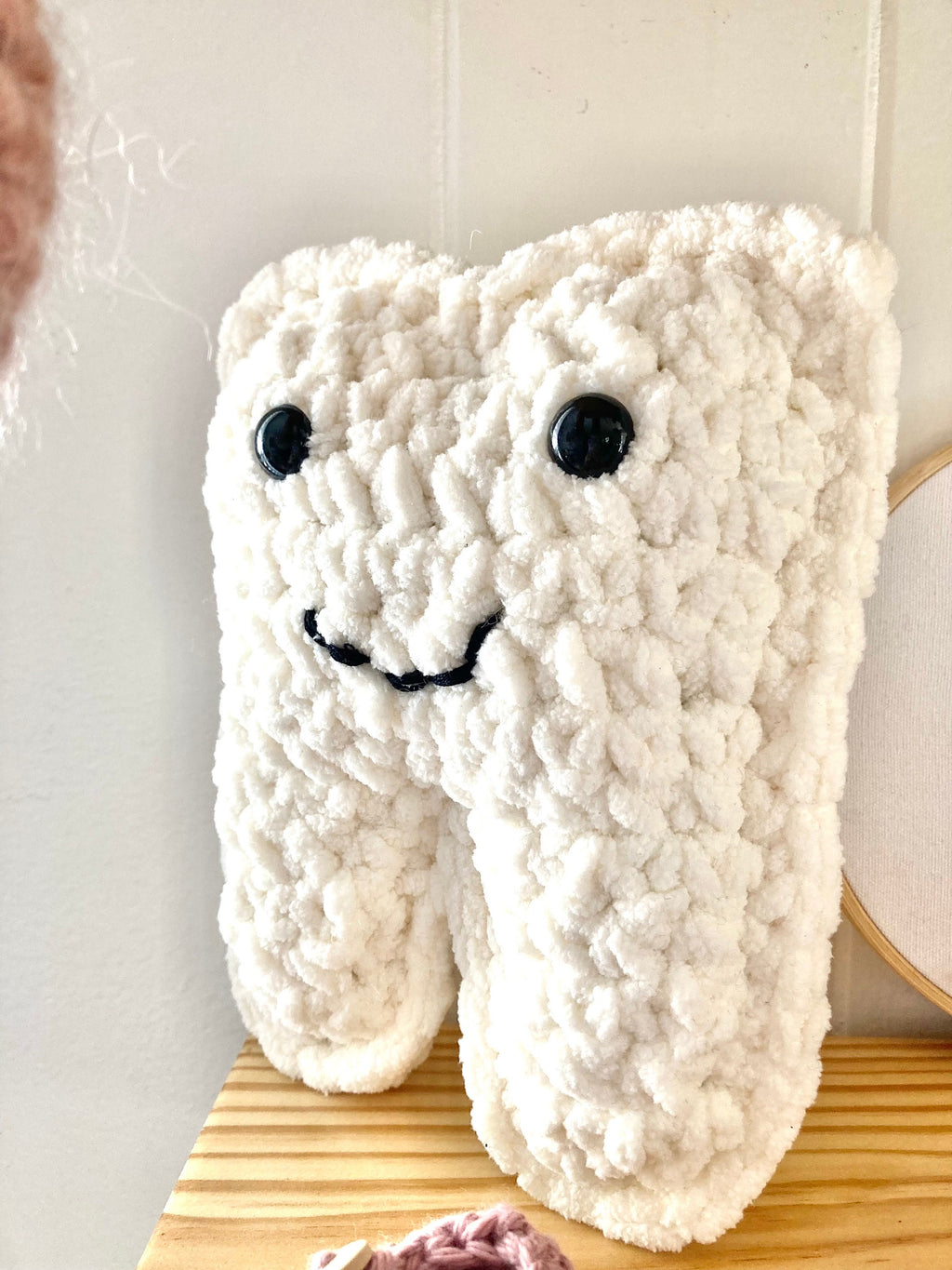 Crochet Tooth Fairy Pillow: Plushie Pocket for Lost Tooth