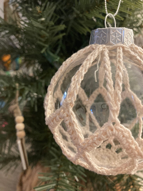 Boho Christmas Ornaments, Crochet Christmas Ornaments, Crochet Ornaments, Christmas Ornaments Crochet, Farmhouse Ornaments, Christmas Decor